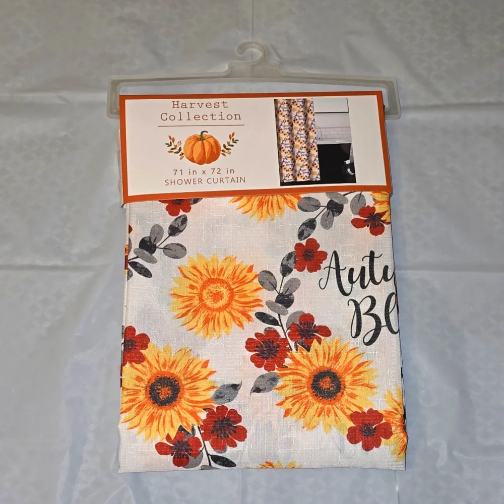 Harvest Collection Shower Curtain Autumn Blessings 71